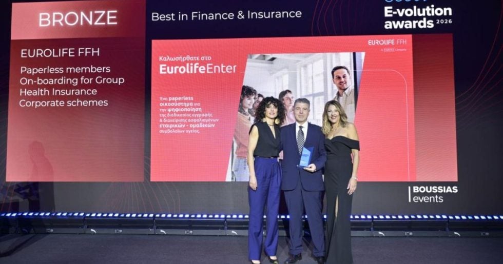 Διάκριση για την Eurolife FFH στα e-volution Awards 2026